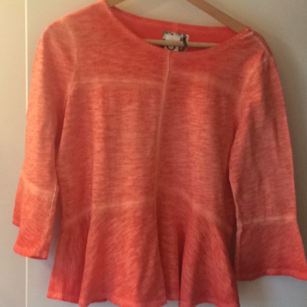 AKEMI +KIM TANGERINE COLOR FROM ANTHROPOLOGIE XS